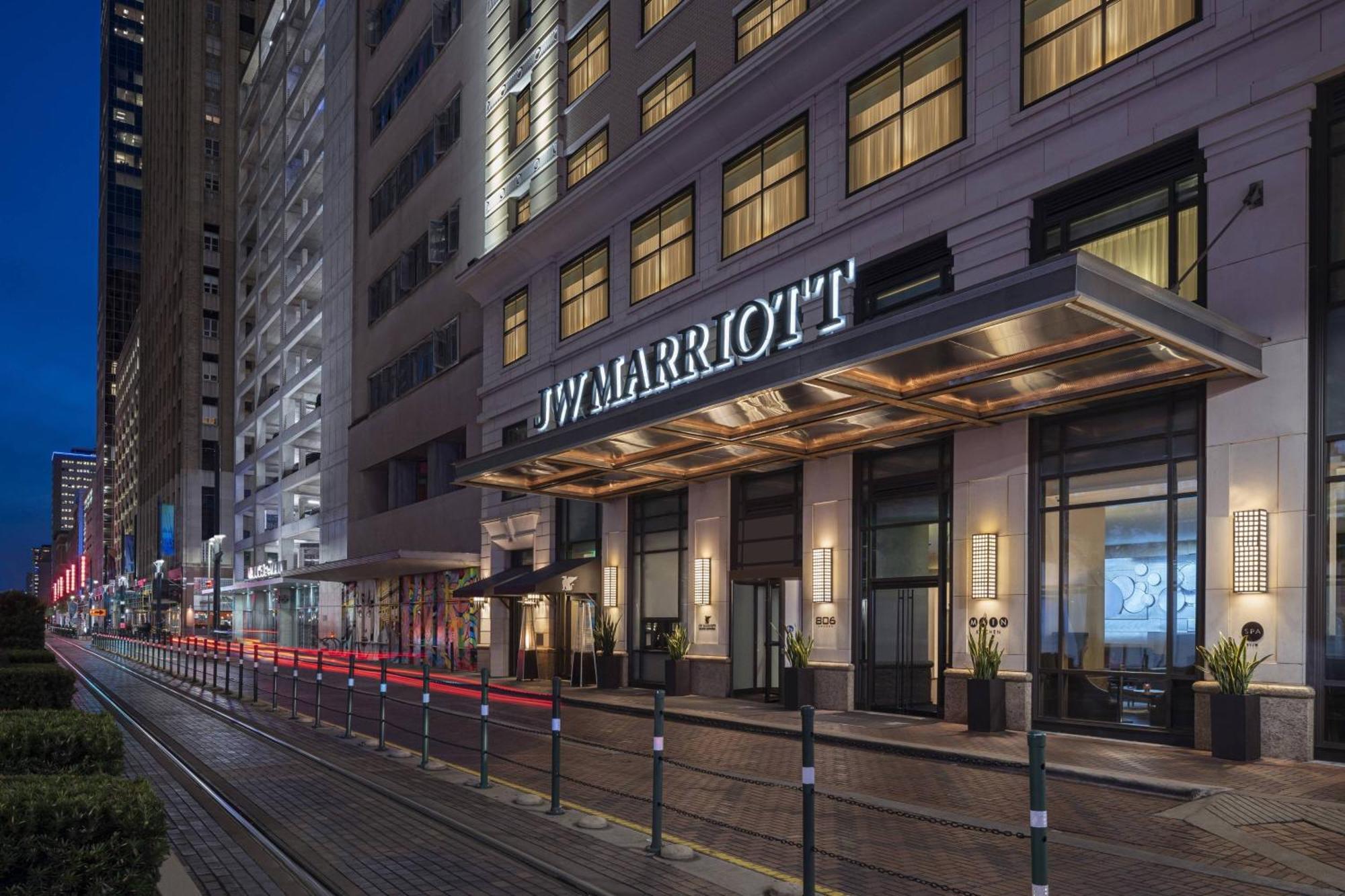 Jw Marriott Houston Downtown Exterior foto